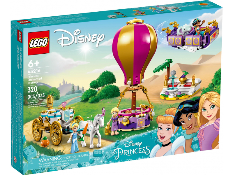 LEGO & Disney Princess™ 43216 Elvarázsolt hercegnőutazás