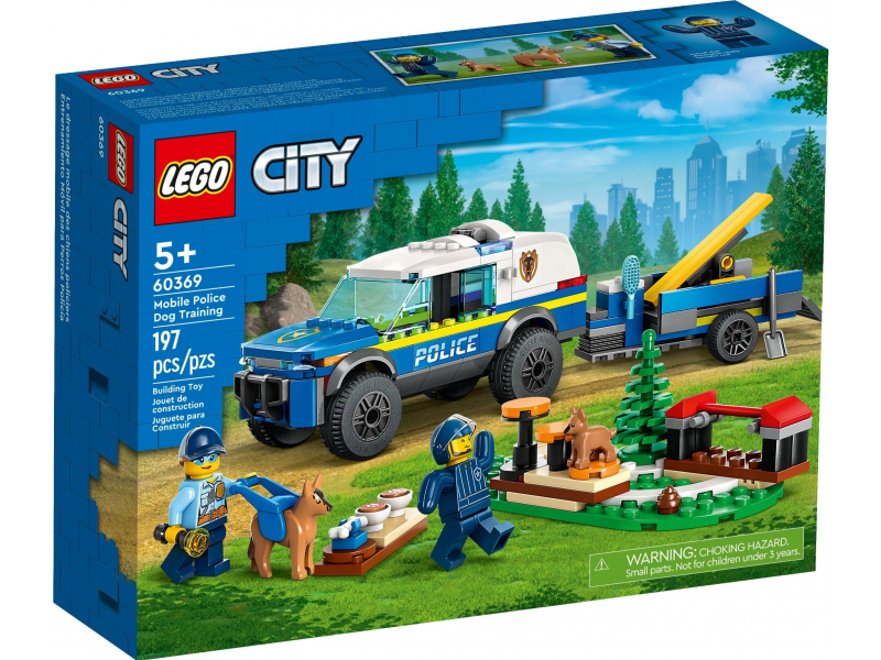 LEGO City 60369 Rendőrkutya-kiképzés
