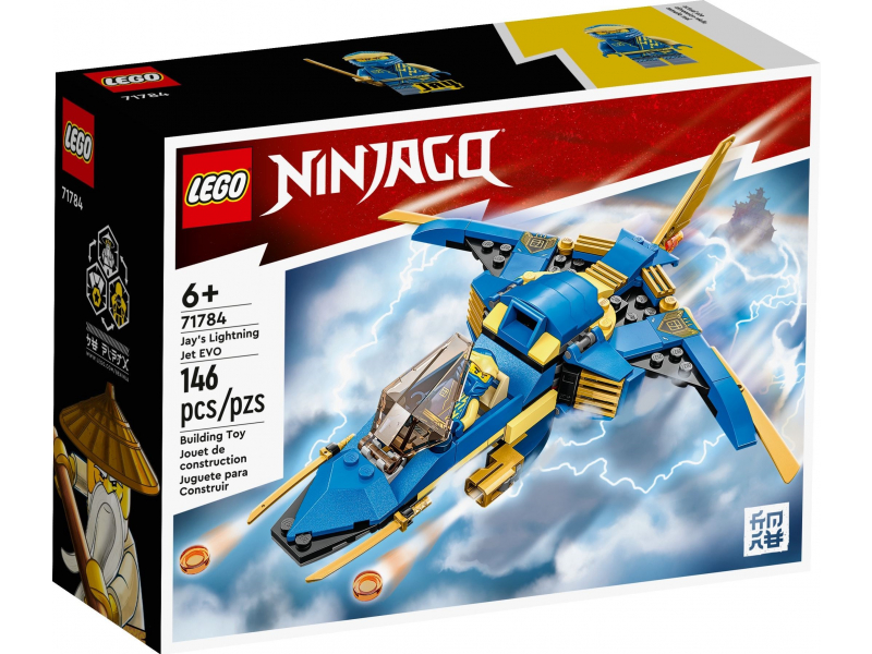 LEGO Ninjago™ 71784 Jay EVO villám repülője