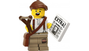 LEGO Minifigurák 7103712 Newspaper Kid (24-es sorozat)