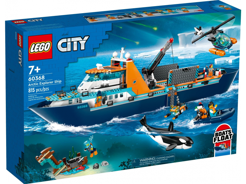 LEGO City 60368 Sarkkutató hajó