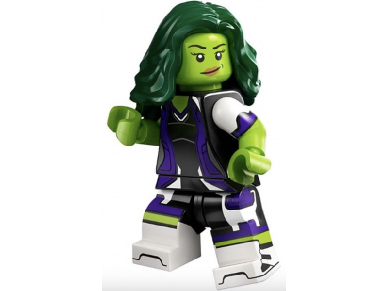 LEGO Minifigurák 7103905 She-Hulk (Marvel #2 sorozat)
