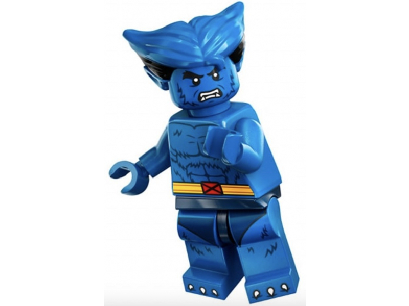 LEGO Minifigurák 7103910 Beast (Marvel #2 sorozat)