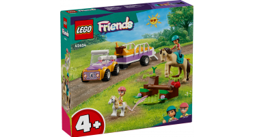 LEGO Friends 42634 Ló- és póniszállító utánfutó