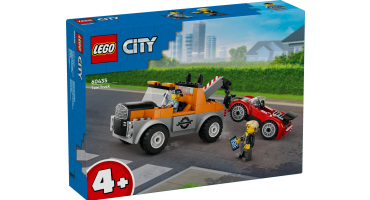 LEGO City 60435 Vontató és sportautószerviz