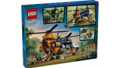 LEGO City 60437 Dzsungelkutató helikopter a bázison