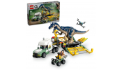 LEGO Jurassic World 76966 Dinóküldetések: allosaurust szállító kamion