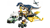 LEGO Jurassic World 76966 Dinóküldetések: allosaurust szállító kamion