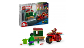 LEGO Super Heroes 76287 Vasember motorral és Hulk