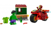 LEGO Super Heroes 76287 Vasember motorral és Hulk