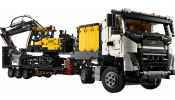 LEGO Technic 42175 Volvo FMX teherautó és EC230 elektromos markoló