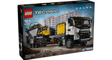 LEGO Technic 42175 Volvo FMX teherautó és EC230 elektromos markoló