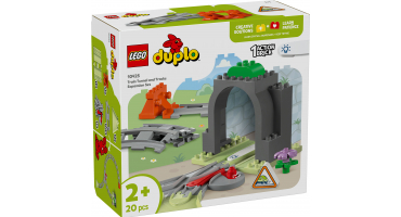 LEGO DUPLO 10425 Vonatalagút és sínek kiegészítő szett