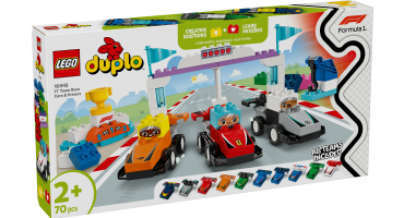 LEGO DUPLO 10445 F1® versenyautók és pilóták