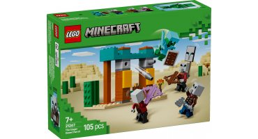 LEGO Minecraft™ 21267 Illagerek őrjárata a sivatagban