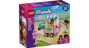 LEGO Friends 42643 Vattacukorárus pult és robogó