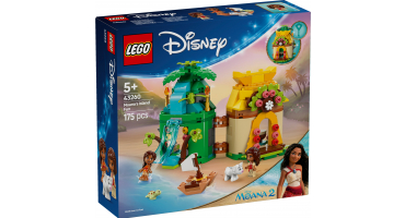 LEGO & Disney Princess™ 43260 Vaiana vidám kalandjai a szigeten