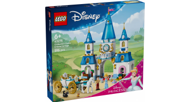 LEGO & Disney Princess™ 43275 Hamupipőke kastélya és hintója