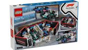 LEGO City 60444 F1®-es garázs, Mercedes-AMG és Alpine autók