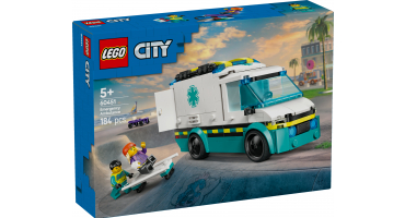 LEGO City 60451 Sürgősségi mentőautó