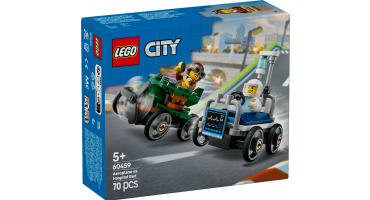 LEGO City 60459 Repülő vs. kórházi ágy, versenyautós csomag