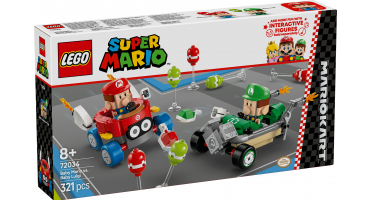 LEGO Super Mario 72034 Mario Kart™ – Baby Mario és Baby Luigi