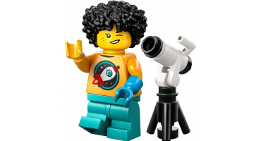 LEGO Minifigurák 7104804 Astronomer Kid (27. sorozat)