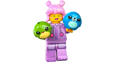 LEGO Minifigurák 7104805 Plush Toy Collector (27. sorozat)