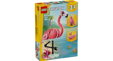 LEGO Creator 31170 Vadállatok: rózsaszín flamingó