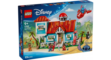 LEGO & Disney Princess™ 43268 Lilo ás Stitch tengerparti háza