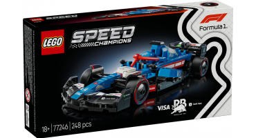 LEGO Speed Champions 77246 Visa Cash App RB VCARB 01 F1® versenyautó