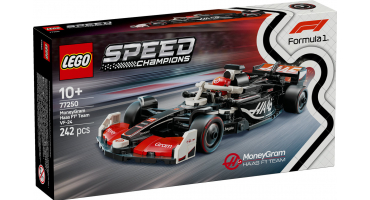 LEGO Speed Champions 77250 MoneyGram Haas F1® Team VF-24 versenyautó