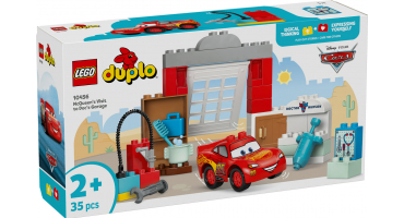 LEGO DUPLO 10456 McQueen látogatása Doki garázsában