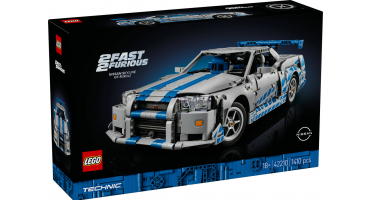 LEGO Technic 42210 2 Fast 2 Furious Nissan Skyline GT-R (R34) autó LEGO Technic 42210 2 Fast 2 Furious Nissan Skyline GT-R (R34) autó