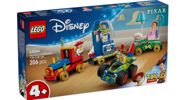 LEGO & Disney Princess™ 43264 Toy Story ünnepi vonat és RC versenyautó LEGO & Disney Princess™ 43264 Toy Story ünnepi vonat és RC versenyautó