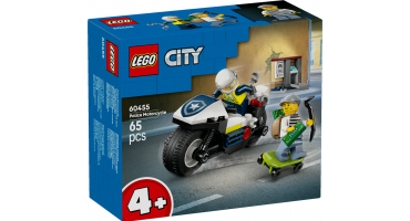 LEGO City 60455 Üldözés rendőrségi motorkerékpárral
