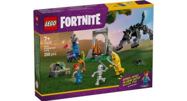 LEGO Fortnite 77075 Peely és Sparkplug táborhelye