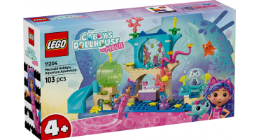 LEGO Gabby babaháza 11204 Sellő Gabi kalandjai a víz alatti világban