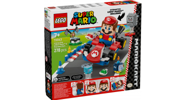 LEGO Super Mario 72043 Mario Kart™ – Interaktív LEGO® Mario™ és Standard Kart