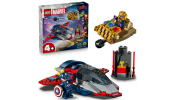 LEGO Super Heroes 76319 Amerika Kapitány vs. Thanos