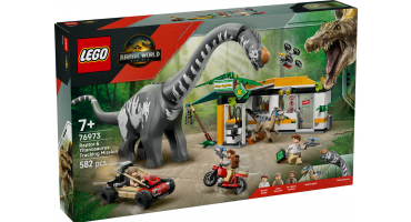 LEGO 76973 A raptor és a Titanosaurus keresése