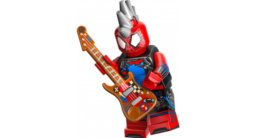 LEGO Minifigurák 7105002 Hobie Brown / Spider-Punk (Pókember sorozat)
