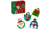 LEGO Karácsonyi termékek 40744 Karácsonyi díszválogatás