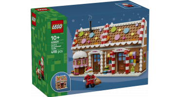 LEGO Karácsonyi termékek 40809 Ünnepi mézeskalács házikó