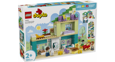 LEGO DUPLO 10470 3 az 1-ben modern családi ház figurákkal