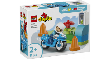 LEGO DUPLO 10471 Kék rendőrségi motorkerékpár