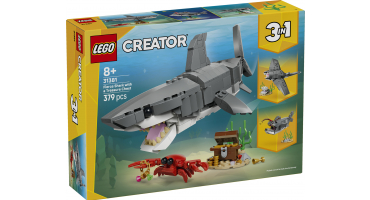 LEGO Creator 31381 Veszedelmes cápa egy kincsesládával