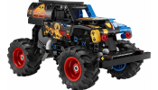 LEGO Technic 42219 Monster Jam™ Grave Digger™ tűz és jég