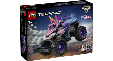 LEGO Technic 42220 Monster Jam™ Sparkle Smash™ - Hátrahúzhatós