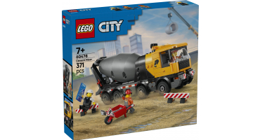 LEGO City 60478 Betonkeverő teherautó